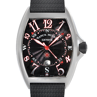 FRANCK MULLER スーパーコピー フランクミュラー トノウカーベックス 8080SC MAR マリナー ブラック/レッド